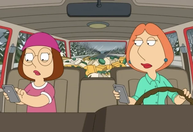 Кадры из Гриффинов